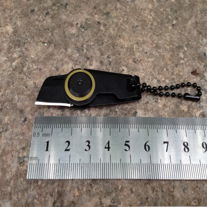 Details about   Key Ring Mini Zipper Creative Keychain Portable Outdoor Survival Emergency Tools 